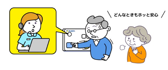 アルソックの高齢者見守りサービス